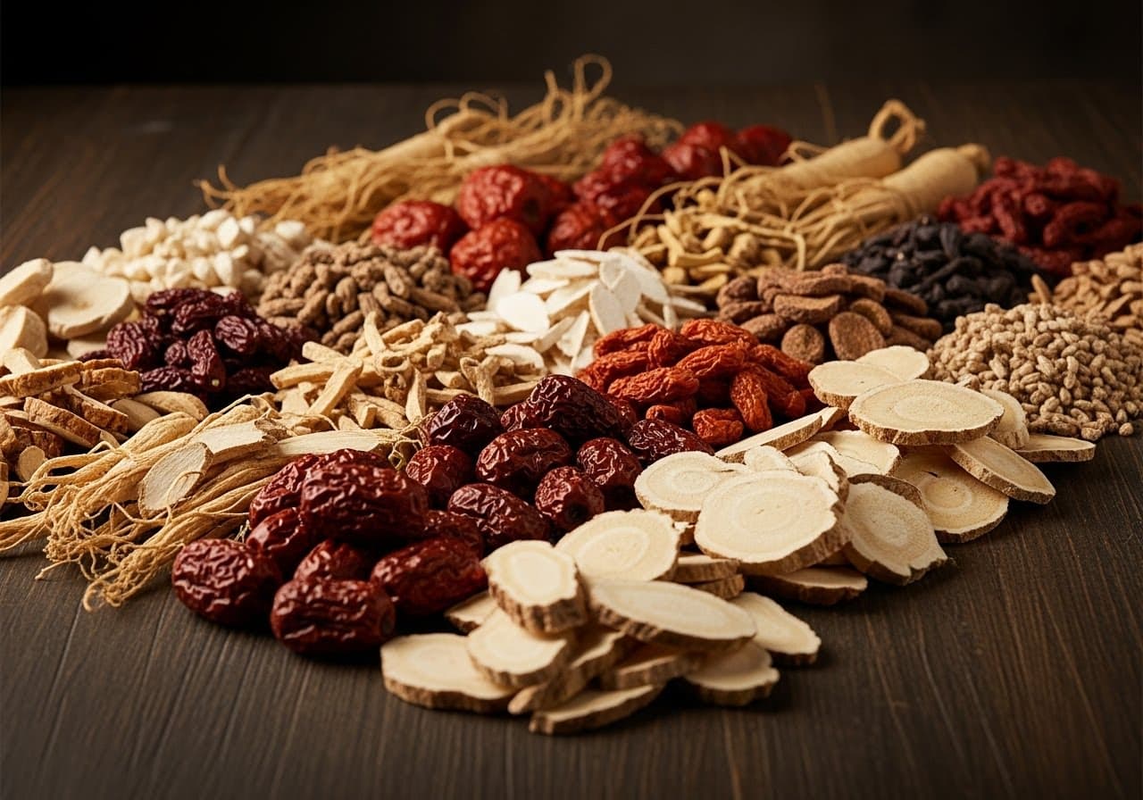 건조 허브 모음